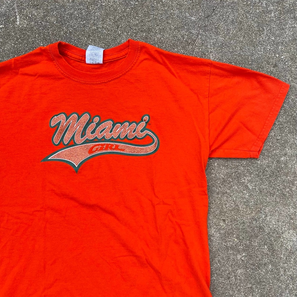 Y2K Miami Girl T-Shirt Women's Small